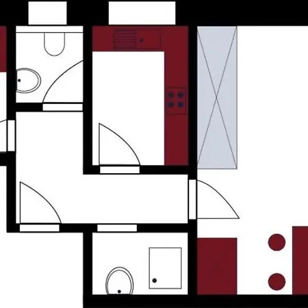 Apartment Sandwall 11a_ Whg_ 1 _gaestehaus G